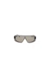 Bottega Veneta Logo Sunglasses In Nude