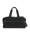 Bottega Veneta Logo Travel Bag In Black