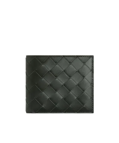 BOTTEGA VENETA INTRECCIATO BI-FOLD WALLET WITH COIN PURSE