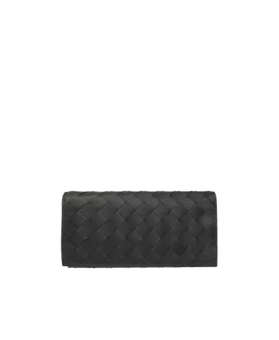 BOTTEGA VENETA INTRECCIATO LONG WALLET WITH COIN PURSE