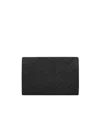 Bottega Veneta Logo Wallet In Black