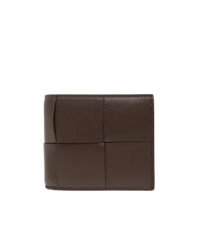 Bottega Veneta Logo Wallet In Green