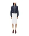 Bottega Veneta Zip-up Leather Bomber Jacket In Black