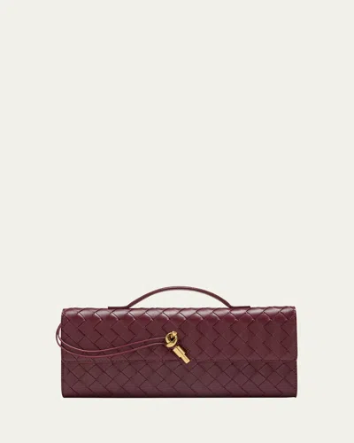 BOTTEGA VENETA LONG ANDIAMO CLUTCH BAG WITH HANDLE