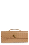 Bottega Veneta Long Andiamo Intrecciato Clutch Bag