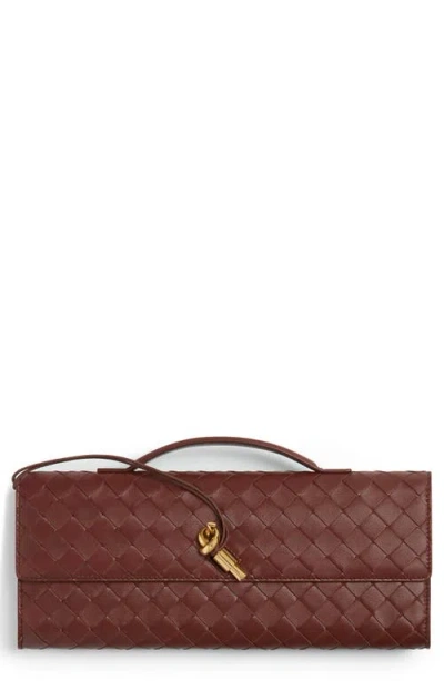 BOTTEGA VENETA BOTTEGA VENETA LONG ANDIAMO INTRECCIATO CLUTCH BAG