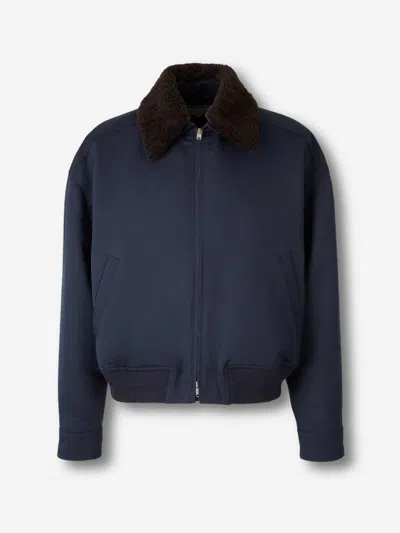 BOTTEGA VENETA BOTTEGA VENETA AVIATOR BOMBER JACKET