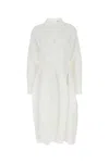 Bottega Veneta Linen And Viscose Blend Dress In 9071