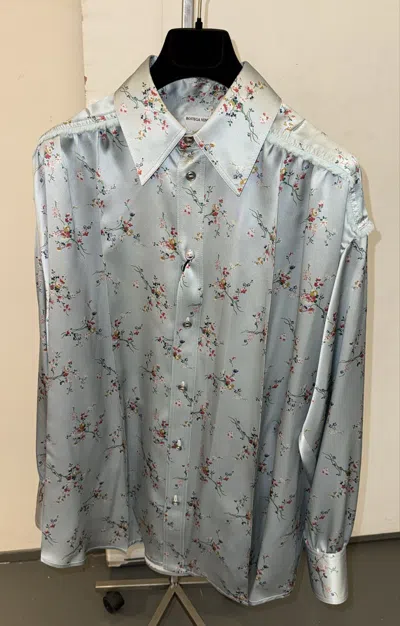 Bottega Veneta Long Sleeve Shirt In Gray