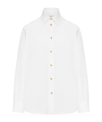Bottega Veneta Long Sleeve Shirt In White