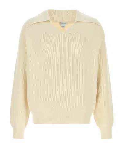 BOTTEGA VENETA BOTTEGA VENETA V-NECK KNITTED JUMPER
