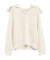 Bottega Veneta Long Sleeve Sweater In White
