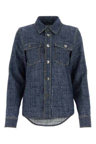 BOTTEGA VENETA LONG SLEEVED BUTTONED SHIRT