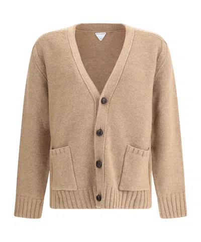 BOTTEGA VENETA BOTTEGA VENETA V-NECK KNITTED CARDIGAN