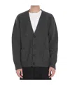 Bottega Veneta Cardigan In Lana In Gray