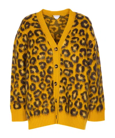 BOTTEGA VENETA BOTTEGA VENETA V-NECK KNITTED CARDIGAN