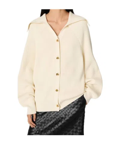 BOTTEGA VENETA BOTTEGA VENETA LONG SLEEVED KNITTED CARDIGAN