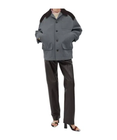 Bottega Veneta Long-sleeved Casual Jacket In Black