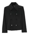 Bottega Veneta Long-sleeved Casual Jacket In Black