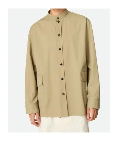 Bottega Veneta Long-sleeved Casual Jacket In Nude