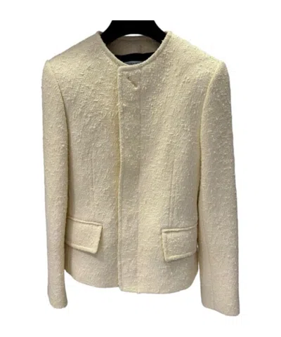 Bottega Veneta Long-sleeved Casual Jacket In Nude