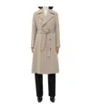 Bottega Veneta Soft Double Cashmere Coat In Nude