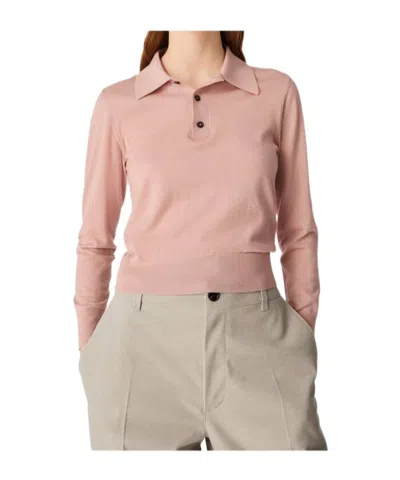 BOTTEGA VENETA BOTTEGA VENETA LIGHT FINE POLO TOP