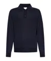Bottega Veneta Long-sleeved Polo Neck Wool Sweater In Black