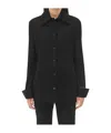 Bottega Veneta Women's Jersey Shirt In Black