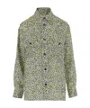 Bottega Veneta Printed Silk Shirt In Multicolor