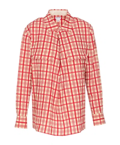 Bottega Veneta Long-sleeved Shirt In Nude