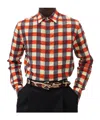 Bottega Veneta Chemise En Coton Vichy In Red