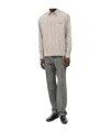 Bottega Veneta Flecked Stripe Button-up Shirt In White