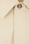 Bottega Veneta Lightweight Ecru Canvas Jacket In Beige