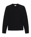 Bottega Veneta 3d Intreccio Crewneck Jumper In Black