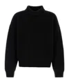 Bottega Veneta Sweater Wool Blend High Collar In Black