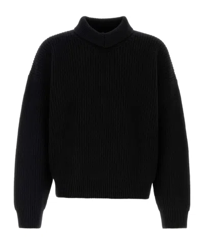 BOTTEGA VENETA BOTTEGA VENETA MOCK-NECK KNIT SWEATER