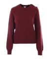 Bottega Veneta Long-sleeved Sweater In Brown