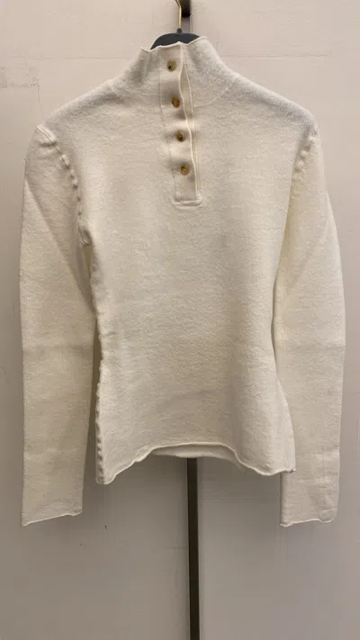 Bottega Veneta Long-sleeved Sweater In Nude