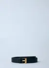 Bottega Veneta Long Watch Belt In Black
