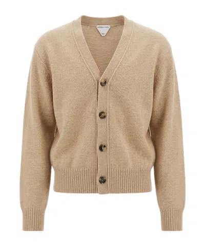 Bottega Veneta Long-sleeve Cardigan In Brown