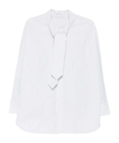 Bottega Veneta Long-sleeved Shirt In White