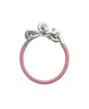Bottega Veneta Loop Bracelet In Pink