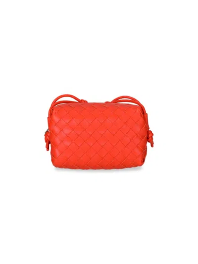 Bottega Veneta "loop Camera" Mini Bag In Rosso