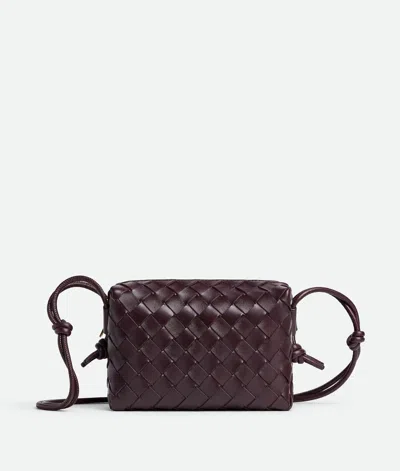 Bottega Veneta "loop" Crossbody Bag Mini In Red