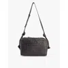 Bottega Veneta Loop Large Leather Tote Bag In Burgundy