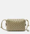 Bottega Veneta Loop Mini Leather Camera Bag In Green
