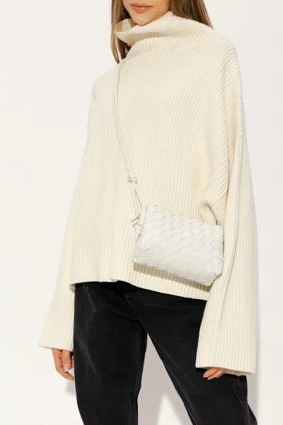 Bottega Veneta ‘loop Mini' Shoulder Bag In White