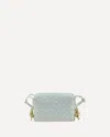 Bottega Veneta Loop Shoulder Bag In Blue
