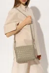 Bottega Veneta ‘loop Small' Shoulder Bag In Green